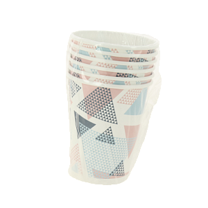 Набор бумажных стаканов 6шт 250мл ND PLAY Геометрия 000000000001207142