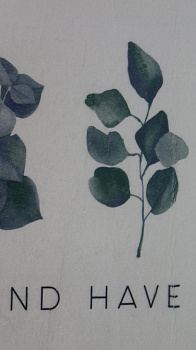 Коврик для ванной 80х50см ЭТЕЛЬ Эвкалипт велюр полиэстер 000000000001206806