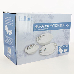 Набор столовой посуды 19 предметов LADINA REGULAR опал NR19BT 3526/2 000000000001200737