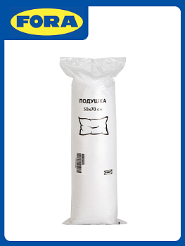 Подушка 50x70см FORA белый полиэстер 000000000001229085