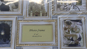 PLATINUM Фоторамка BIN-112244 White\gold 000000000001159475