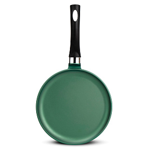 Сковорода блинная 24см НЕВА МЕТАЛЛ ПОСУДА green литой алюминий 000000000001216132