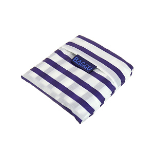 Сумка White/Navy Stripe Baggu 000000000001127177