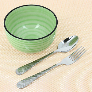 Салатник Зеленый Matissa, 14 см 000000000001115858