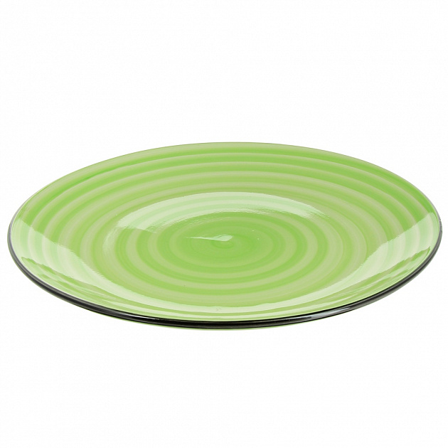 Обеденная тарелка Зеленая Matissa, 27 см 000000000001115856