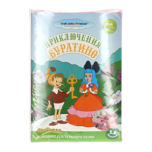 Комплект постельного белья Мальвина Непоседа, 1.5 спальный, 1 наволочка 70?70 см, бязь 000000000001125094