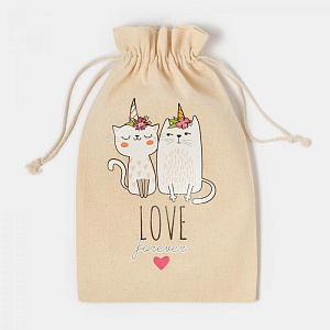 Набор кухонный в мешочке Love forever (полотенце + формочки для печенья) 4685243 000000000001200856