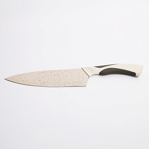 Шеф нож 20см, бежевый, нержавеющая сталь, R010598 000000000001196194