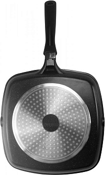 Сковорода Гриль 26см MOULIN VILLA TitaniumGranit антипригарная индукция алюминий 000000000001106195