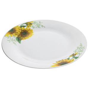 Обеденная тарелка Цветы, 23 см 000000000001158605