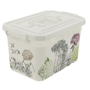 Контейнер для хранения 6,5л Toile de Jouy пластик 4380954 000000000001204649