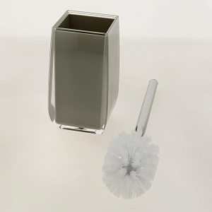 Щётка для унитаза DE'NASTIA четырёхгранная бежевый пластик 000000000001200447