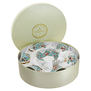 Чайный набор Романтика, 250мл, 12 предметов 000000000001171338