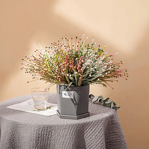 Цветок искусственный Трава 37,5см зелёная 000000000001218430