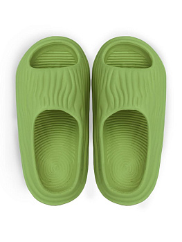 Сланцы женские волна 36-37 зеленый ЭВА 000000000001226713