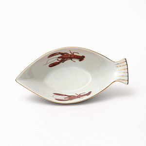 Икорница 4,8х9х17,5см GUTERWAHL Party Time Рак речной фарфор 000000000001197787