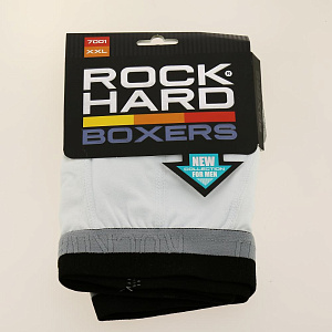 Трусы муж. Rockhard BOXERS 2XL белый 95%хл 5%эл G000162 (2XL) 000000000001195842