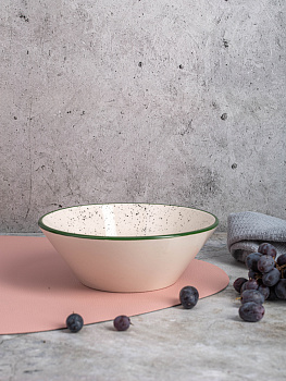 Салатник 19см CERA TALE Авокадо керамика глазурованная 000000000001210418