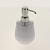 Дозатор жид.мыла Rondo белый, акрилAC-3001A-White 000000000001178673