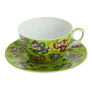 Чайная пара Обезьяны Прогресс 250мл 86-2079 000000000001133543