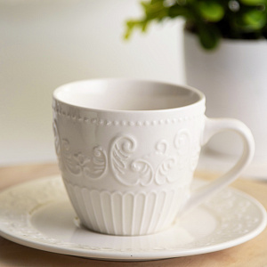 Пара чайная 220мл/15,5см Греция керамика 000000000001217956