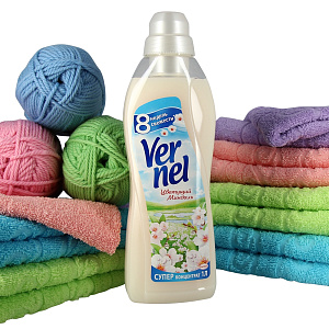 Кондиционер для белья Цветущий Миндаль Vernel, 1л 000000000001124614