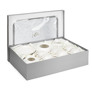 Сервиз чайный 15 предметов La Perla фарфор 000000000001219750