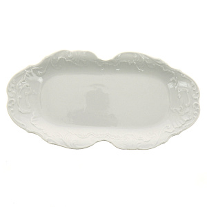 Блюдо 36см CMIELOW Rococo прямоугольное фарфор 000000000001172810