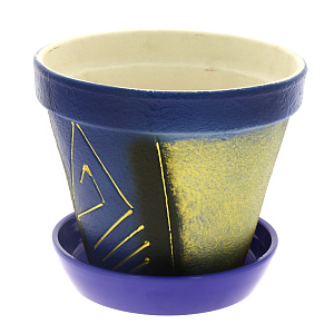 Горшок для цветов керамический Конус, 2.5л 000000000001160016