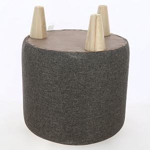 Пуф круглый на ножках Манхэттен Savana plus vision 000000000001214176