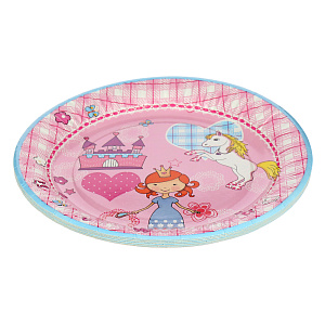 Набор одноразовых тарелок Мечты Принцессы Pap Star, 23 см, 10 шт. 000000000001142478