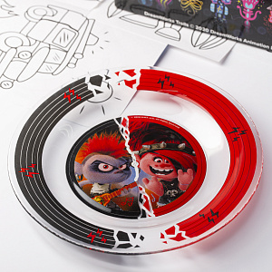 Тарелка 19,5см ND Play Серия Рок Тролли 2 стекло 000000000001197732