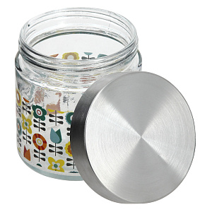 Банка Цветы, 750мл 000000000001169889