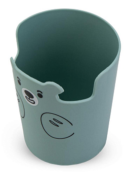 Стакан-подставка для канцелярии 10х8,5см в ассортименте пластик_ST 000000000001228757