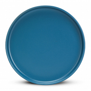 Тарелка обеденная 26см синий матовый керамика 31-1RZ 000000000001221141