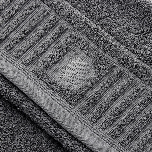 Полотенце DE'NASTIA 50х90см серый 100%Хлопок D000059 000000000001124304