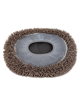 Насадка для швабры ЕЖ 29х22см серый микрофибра_ST 000000000001228746