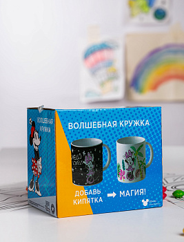 Термокружка 330мл DISNEY Минни Джунгли подарочная упаковка фарфор 000000000001207131