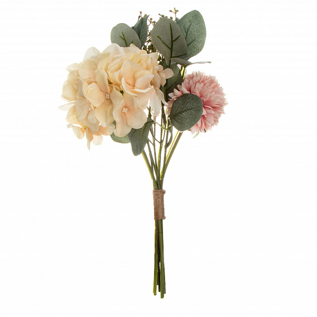 Цветок искусственный букет Гэлакси 37,5см персиковый 000000000001218416