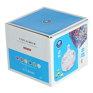 Ваза с крышкой, 12.5 см 000000000001153737