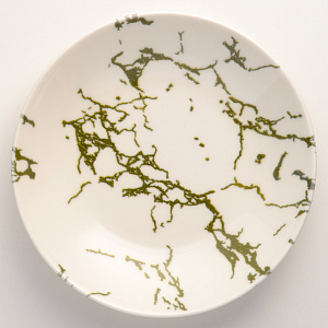 Набор столовой посуды 24 предмета TULU PORSELEN Deniz GRAY MARBLE фарфор 000000000001210103