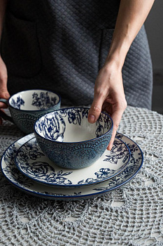 Салатник 15см ND PLAY Орнамент фарфор 000000000001210966