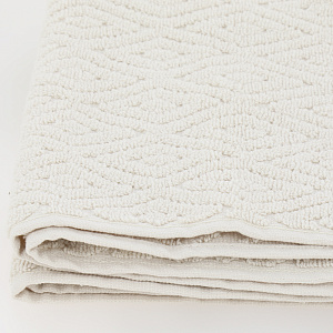 Полотенце махровое 50х90см СОФТИ Ромб светло-бежевый хлопок 100% 000000000001214690