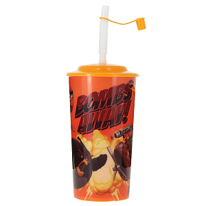 Детский бокал Сердитые птички, 450мл, пластик 000000000001161905