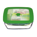 Форма для приготовления 1л 20х17х5,5см PYREX 4в1 круглая с крышкой стекло 000000000001088911