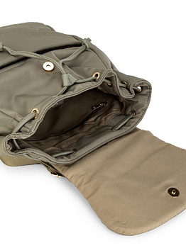 Рюкзак 35х27х13см ST дутый хаки полиэстер 000000000001228542