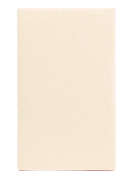 Простыня на резинке 90x200+25см DE'NASTIA молочная трикотажная 100% хлопок 000000000001211321