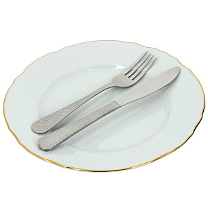 Тарелка Отводка Золото Люкс Хауз, 25 см 000000000001005677