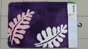 Коврик для ванной комнаты, 60*90 см, акрил, Fern Dance, violet, IDDIS, 421A690I12 000000000001161394
