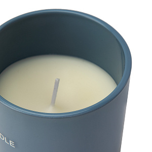 Свеча в стакане 8х7см Flame голубая 000000000001220775